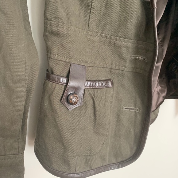 Mackage dark green spring jacket or vest - Picture 8 of 16